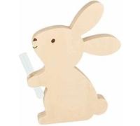 Soliflore en bois 18 x 24 x 2,5 cm - Lapin Beige