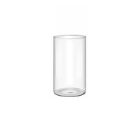 Soliflore en Verre Vase à Fleurs Contemporain, cylindres en Verre décoratifs, Support Transparent(12cm High)