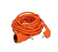 Solight Câble d'extension orange - connecteur, 7m, 1 prise, 230V, 3 x 1mm2 PS15O