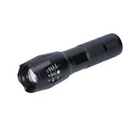 Solight Lampe de poche LED rechargeable, 300lm, Cree, focus, Li-Ion, chargeur USB, banque d'énergie