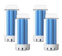 SoliHomeponnew d Mop Lot de 4 nettoyants pour aspirateur ECOVACS DEEBOT N30 pour OMNI N30 PRO OMNI, recharge de détergent robot bleu, nettoyeur de sol robuste avec fraîcheur de 30 jours