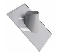 Solin 30/45° inox pour toit ardoise - pour conduit 230 mm TEN