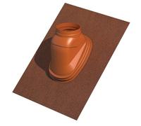 Ubbink Solin de toit pour terminal Ubiflex ocre 80/125 mm 25–45° 189911