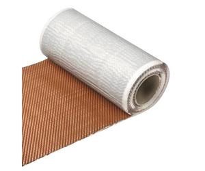 Solin Ecowaflex en rouleau auto-adhésif B.W.K. - alu laqué - 5 m x 300 mm - rouge brique - 1000002826
