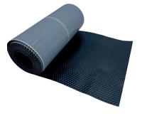 Solin Noir auto-adhésif - Aluminium 30 cm x 5 m - Ral 9005 - étanchéité fiable et facile