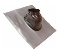 Solin plomb pour pente de 25 a 45° noir avec rotule