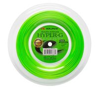 Solinco Hyper-G Bobine de corde de tennis souple de 200 m en copolyester monofilament pour puissance, rotation et contrôle, 16