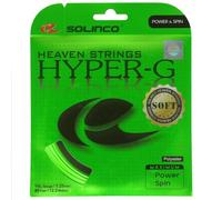 Solinco Jeu de cordes de tennis Hyper-G Soft 16L 1,25 mm Vert 12 m