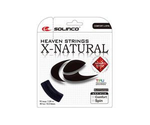 Solinco X-Natural Set 12 M Black, Calibro 1.20