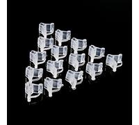 Solinder 100 Pièces Clips de Greffage Transparents pour Semis de Tomates et D'aubergines, Outils Greffage Plantes à Taux Survie élevé, Taille 2,0-4,5 Mm, Faciles à Utiliser