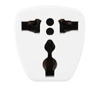 Solinder Adaptateur Universel de Convertisseur de Voyage de Prise D'alimentation, Style US UK AU vers EU pour une Utilisation Européenne, Petit Design Léger, Matière Plastique de Haute