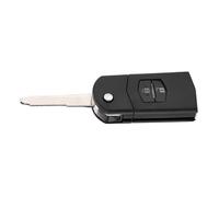 Solinder Brand New and Flip 2 Button Remote Key Fob Case, Best Replacement for for You to Replace The Broken Or Worn One, Keep The Unique Outline of The Original Car Key and