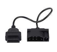 Solinder Câble à 7 Broches à 16 Broches, Tout Nouvel Adaptateur, Connecter des Outils de Diagnostic sur 7 Broches, Fabrication Professionnelle, Ajustement pour, Plastique + Métal,