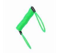 Solinder Câble de Rappel de Verrouillage du Disque, Dissuasion du Vol, Câble de Bobine en Acier Extensible Empêche L'embarras, Multifonctionnel avec une Longueur de 1,25 M, Léger et Facile (Vert