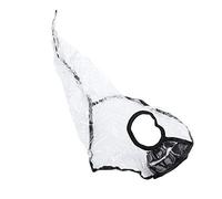 Solinder Entonnoir de Lavage de Cheveux Plateau Lavage Cheveux Bouclier Shampoing Vertical Anti-déversement Étanche Transparent PU Attaches à Crochets e (Entonnoir à)