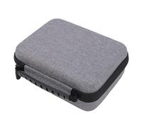 Solinder Étui de Transport pour Nébuliseur Portable Anti-écrasement avec Poignée en Silicone pour Les Voyageurs Meowyn 7,48 X 5,51 X 2,9 Pouces Gris