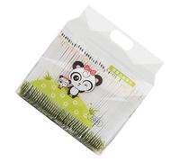 Solinder Lingettes Humides Mini, 50 Paquets Douces Non Tissées (Panda | Conception portable, matériau souple, pour le visage et les mains, utilisation sûre, taille compacte