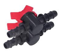 Solinder Lot de 2 Régulateurs de Débit, Régulateur D'arrêt d'eau, Interrupteur ABS, Kit D'accessoires pour Contrôle des Flux de Liquide, sécurité de Secours, Opération Facile, (Régulateur de débit