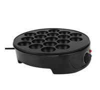 Solinder Machine à Takoyaki électrique, 18 Moules Ronds, Profitez de Boules de Poulpe avec Ouverture 4 Cm à la Maison, Antiadhésive, Facile Laver, Puissance 750 W, Idéale pour les (Prise UE)