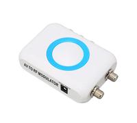 Solinder Modulateur RF Numérique, Convertisseur de Modulateur RF VHF Professionnel HD avec Sortie AV pour Système CATV, Convertisseur de Démodulateur Compact avec Matériau qual