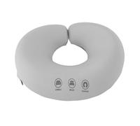 Solinder Oreiller de Repos du Visage en Peluche, Support en Mousse à Mémoire de Forme pour Une Utilisation Salon, Coussin Confortable Face vers Le Bas avec Ventilation, 1 unité (Gris sidéral)