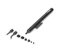 Solinder Outil de Ramassage IC SMD, Kit D'aspiration Manuelle pour Soudure avec Ventouses pour Petites Pièces électroniques, Léger, Facile à Transporter avec 2 Embouts D'aspiration, 6