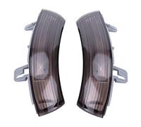 Solinder Paire de Miroir côté Gauche et Droit Indicateur de Lumière du Signal de Virage avec qualité Supérieure pour MK5, S'adapte pour MK5 2004-2009, GTI MK5 2004-2009, Lapin