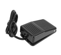 Solinder Pédale de Commutation au Pied TFS-01, Interrupteur de Commande Antidérapant Durable pour les Opérations du Moteur, étanche IP67 pour un Usage Industriel, Noir (Longueur ligne 1 mètre)