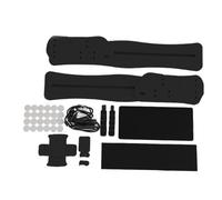 Solinder Planche Pilates, Kit D'entraînement de Base Multifonctionnel avec 15 Modes D'entraînement, Utilisation par Deux Personnes, Conception Portable Pliable (Noir 丨 Pas de minuterie 丨 Pas