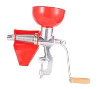 Solinder Presse-agrumes à Tomates, Presse-fruits Manuel avec Bol de Remplissage de Grande capacité, Filtre Multifonction en Acier Inoxydable, Facile à Installer pour la Cuisine, Magasin