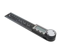 Solinder Rapporteur Numérique, Règle D'angle à Verrouillage 360 Degrés | Outil de mesure portable, construction en ABS durable, écran LED lumineux, parfait pour la menuiserie, conception légère,