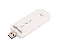 Solinder Routeur 4G Portable, Ce Modem WiFi USB 4G LTE avec Emplacement pour Carte SIM Standard, 150 Mbps jusqu'à 10 Utilisateurs Partagent, Plug and Play, Cryptage WPA WPA2, PREN (Blanc)