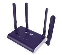 Solinder Routeur sans Fil LTE 300 Mbps, Routeur 4G CPE WiFi6 avec Emplacement pour Carte SIM et 4 Antennes pour Téléphone Portable, Compatible avec FDD B1 3 5 7 8 20, TDD B38 40 41 et