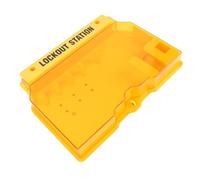 Solinder Station de Consignation électrique, Kit de Montage Mural Stockage avec étiquette Verrouillage organisé, PC Jaune