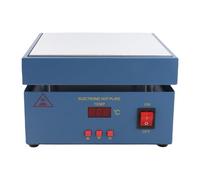 Solinder Station de PréChauffage de Plaque Chauffante électrique pour Micro-ordinateur LED 800 W, avec Processeur intégré, Anneau D'assemblage Rapide et Affichage LED, pour le (Prise UE 220V)