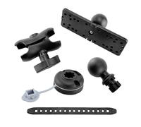 Solinder Support de montage pour détecteur de poissons rotatif à 360 degrés - Support sphérique pour kayak marin - Léger et haute résistance - Compatible avec plusieurs GPS Garmin et séries GPSMAP
