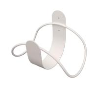 Solinder Support de Tuyau D'arrosage Mural, Construction Durable (White) | Gain de place, résistant à la rouille, adapté à une utilisation en extérieur, maintient la propreté