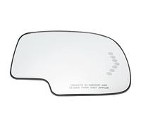 Solinder Verre de Miroir chauffé Latéral avec Lampe de Signal de Virage à LED, Remplacement pour Avalanche, Silverado, Suburban, Tahoe, pour Sierra, Yukon, pour Escalade ESV EXT 2003-2006 (Droite)