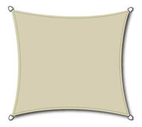 Solino Voile D'Ombrage Ecru 180g/M² Hdpe , Carré, 3, 6x3, 6m