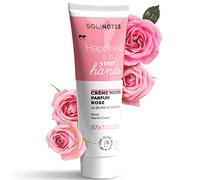 Solinotes Crème Mains Rose - Soin Nourrissant Reparateur et Intense pour les Mains Abimées et Sèches | Beurre de Karité Bio | 97,8% Ingrédients d’Origine Naturelle - 30 ml