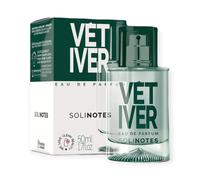 SOLINOTES Vétiver Parfum pour Hommes - Eau De Parfum | Aventure et Sensualité Contrastées - Fabriqué en France - Vegan - 50 ml