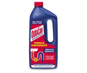 Solipro Déboucheur canalisations liquide Ouragan - Flacon 1L
