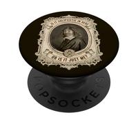 Solipsistic in Here Or Just me René Descartes Philosophie PopSockets PopGrip Adhésif