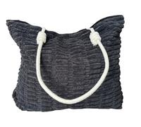 Solis Accessories Sac fourre-tout extra large avec tissu éponge 52 x 40 x 12 cm Fermeture magnétique XL, Noir , XL