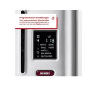 SOLIS Grille-pain Flex 2 fentes avec support à petits pains (type 8004)