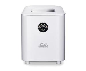 Solis Ice Cube Express Machine à Glaçons 8 Glaçons en 8 Minutes Ice Cube Maker avec Taille de Glaçons Réglable, Machine à Glaçons Autonettoyante pour Cuisine, Bureau, Fête et Bar, Blanc
