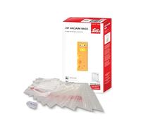 Solis Lot de 10 sacs sous vide avec fermeture éclair - 20 x 23 cm - Réutilisables