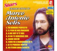 Solis, Marco - Karaoke: Marco Antonio Solis 1-Latin Stars Karao