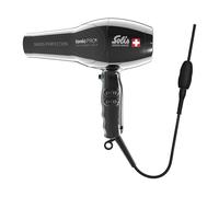 Sèche Cheveux Professionnel - Sèche-Cheveux avec Technologie IonicPRO - Noir - Swiss Perfection 360 ionicPRO 440 Solis