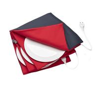 Solis Turbo Heat Chauffe-Assiettes électrique, 32 cm, pour jusqu'à 10 Assiettes, Accessoires de Cuisine pour Garder Les Assiettes au Chaud et Servir des Aliments, Plaque chauffante électrique avec